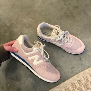 Pink New Balance Classic 574